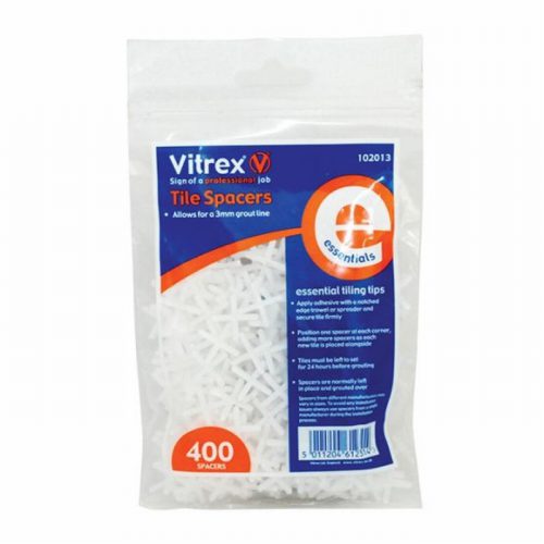 Vitrex Essential Tile Spacers 3mm (Pack 400)