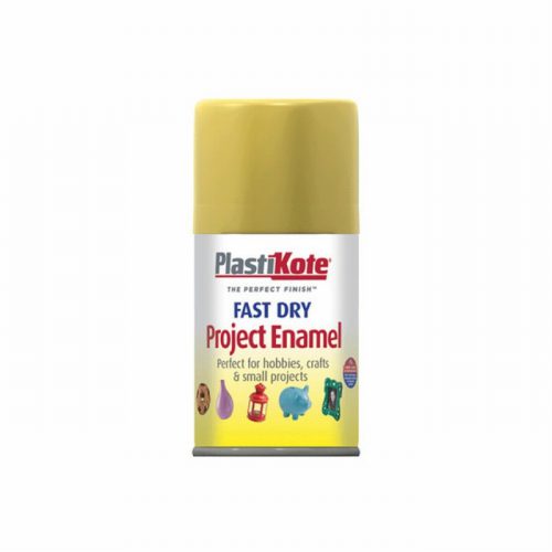 PlastiKote Fast Dry Enamel Aerosol Gold Leaf 100ml