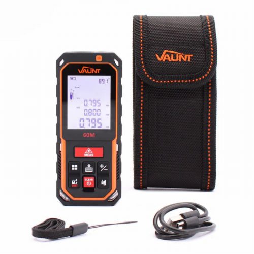 Vaunt V1501006 Professional Laser Distance Measure 60m