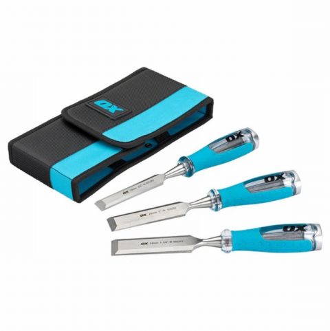 OX OX-P371203 Pro Wood Chisel Set 3pc