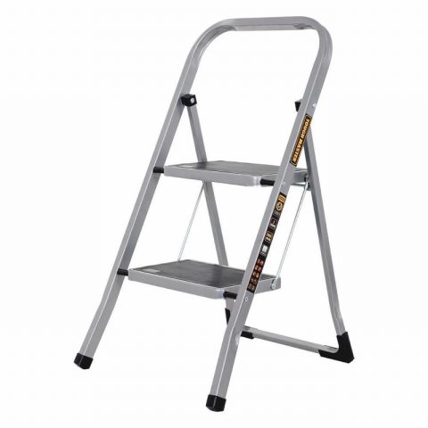 TOUGH MASTER TM-SSL2  2 Steps Steel Ladder Folding Step Stool