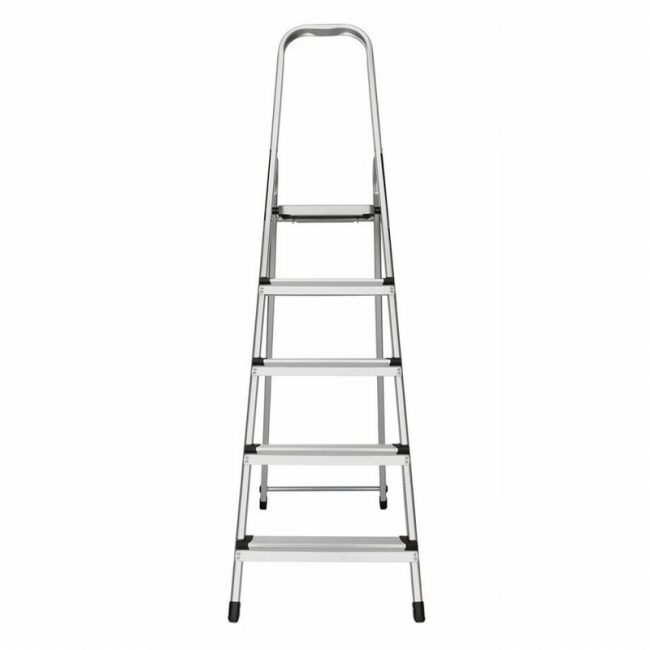 TOUGH MASTER ML-405X Aluminium Folding 5 Step Tread Ladder