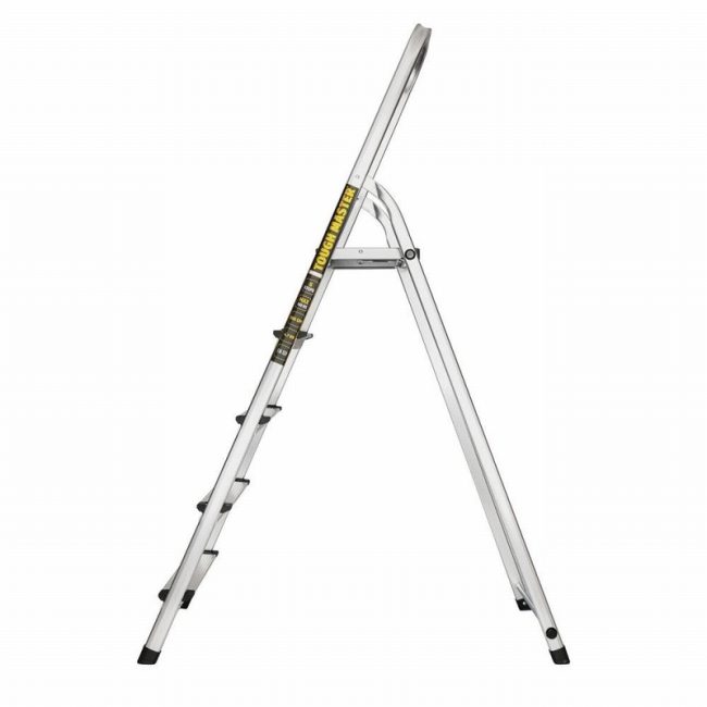 TOUGH MASTER ML-405X Aluminium Folding 5 Step Tread Ladder - Image 5
