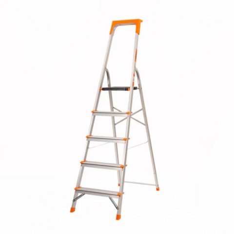 Vaunt V2002021 5 Tread 1m Step Ladder with Tool Tray