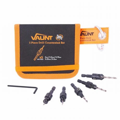 Vaunt V1318001 5 Piece Drill Countersink Set