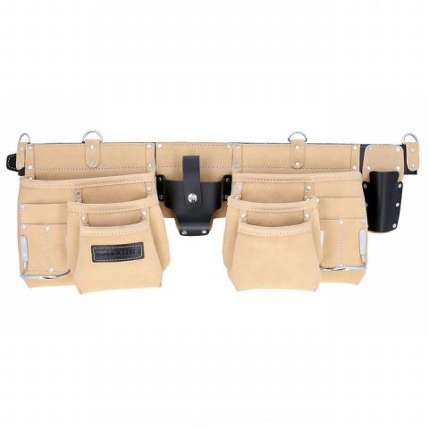 Tough Master TM-154SP Suede Tool Pouch Belt Apron Multi Pocket