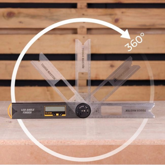 TOUGH MASTER TM-AF360 3-in-1 Digital Angle Finder Spirit Level - Image 2