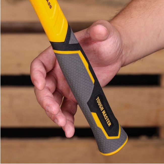 TOUGH MASTER® Claw Hammer Nail Puller Steel Curved - Image 5