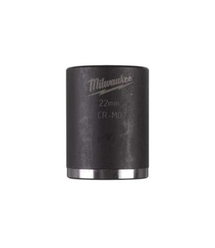 Milwaukee 1/2 22mm Impact Shockwave Hexagon socket short