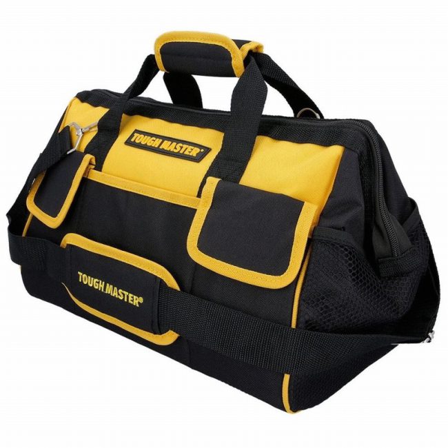 TOUGH MASTER TM-TB0216  16" Open Mouth Heavy Duty Tool Bag - Image 2