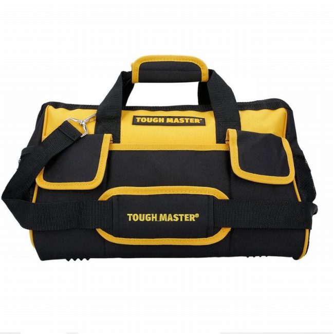 TOUGH MASTER TM-TB0216  16" Open Mouth Heavy Duty Tool Bag