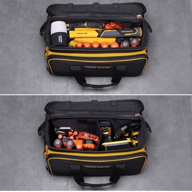 TOUGH MASTER TM-TB0316  16" Multi-Pocket Technicians Tool Bag - Image 4