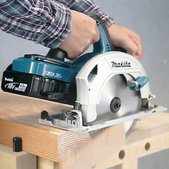 Makita DHS710Z 36V (Twin 18V) LXT 190mm Circular Saw - Body - Image 4