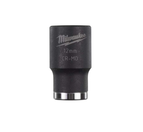 Milwaukee 3/8 12mm Impact Shockwave Hexagon socket short