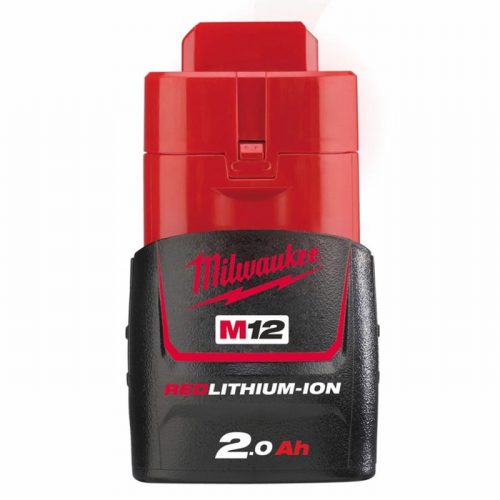 Milwaukee M12B2 12V 2Ah Red Li-Ion Battery