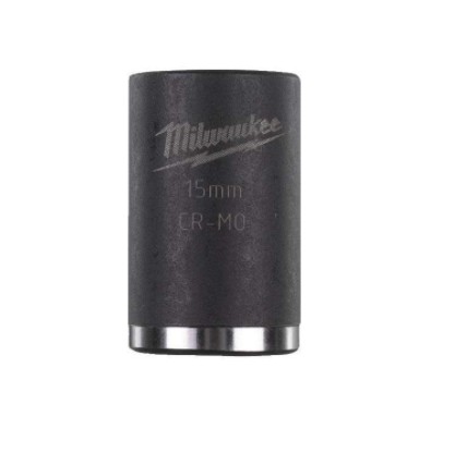 Milwaukee 3/8 15mm Impact Shockwave Hexagon socket short