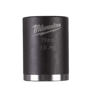 Milwaukee 3/8 19mm Impact Shockwave Hexagon socket short