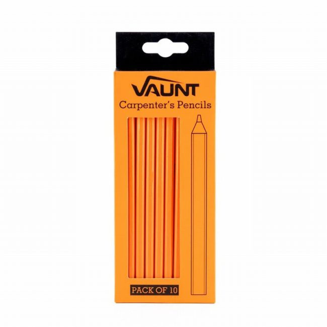 Vaunt V1428001 Medium Carpenters Pencils - Pack of 10