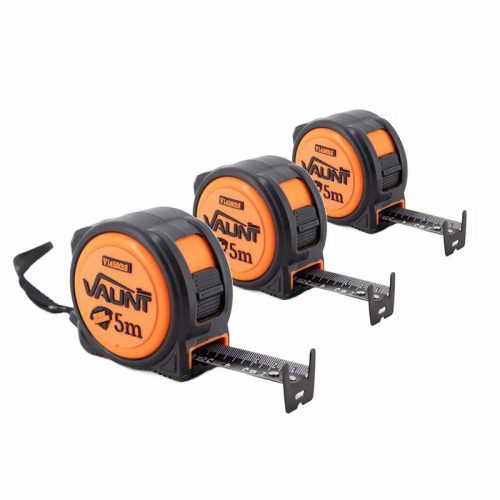 Vaunt V1456015 Premium 5m Metric Heavy DutyTape MeasurePack of 3