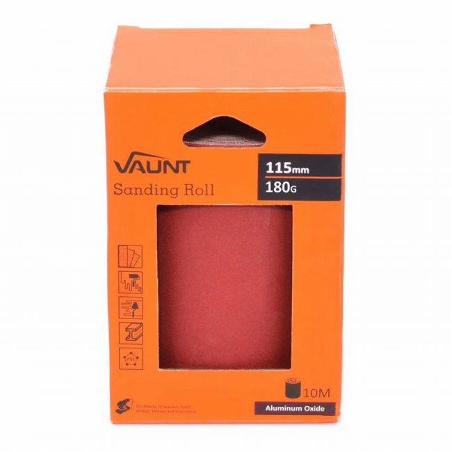 Vaunt V1357094 115mm x 10m 180G Sanding Roll - Image 2