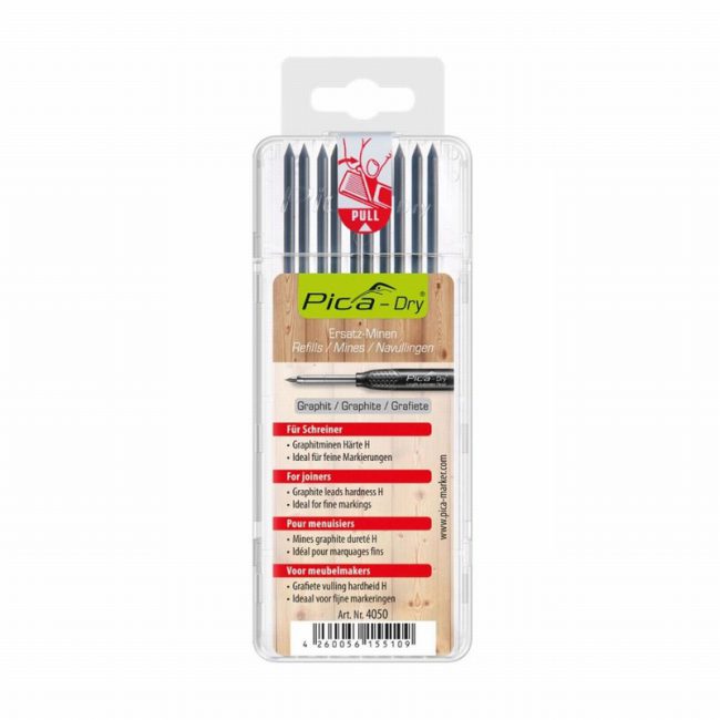 Pica PICA4050 Dry Hard Joiners Refills - Pack of 10