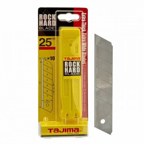 Tajima LCB65 Rock Hard 25mm Snap Blades 10pk