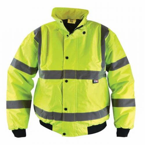 SCAHVBJXL Hi-Vis Yellow Bomber Jacket – XL (48in)