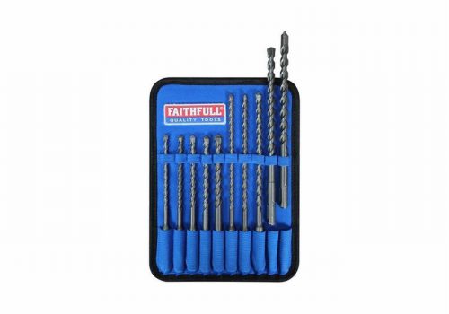 Faithfull 10 Piece SDS Drill Bit Set