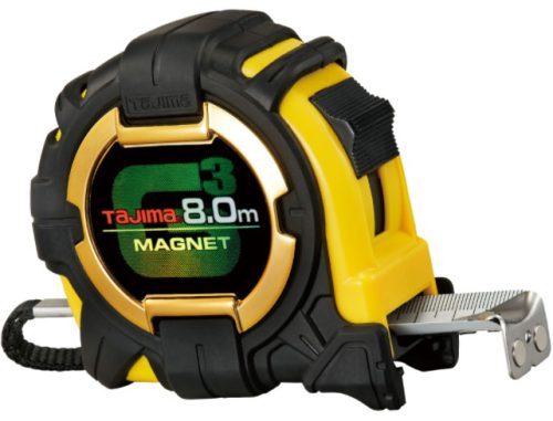 Tajima G3M780MT 8M Magnetic Tape Measure