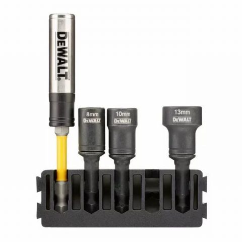 DeWALT DEWDT70827QZ 5pc Bit Bar Nutdriver 8mm, 10mm & 13mm