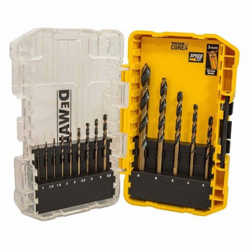 Dewalt DT70727 14PC Black & Gold Hss Drill Bit Set