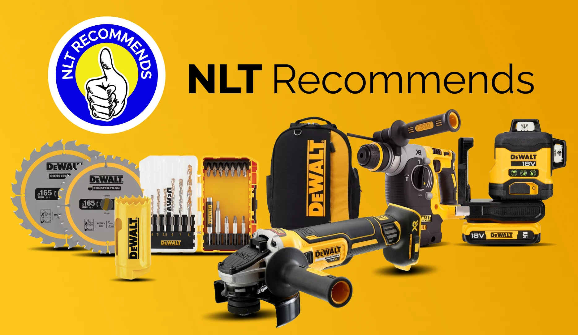 Dewalt NLT Recommends