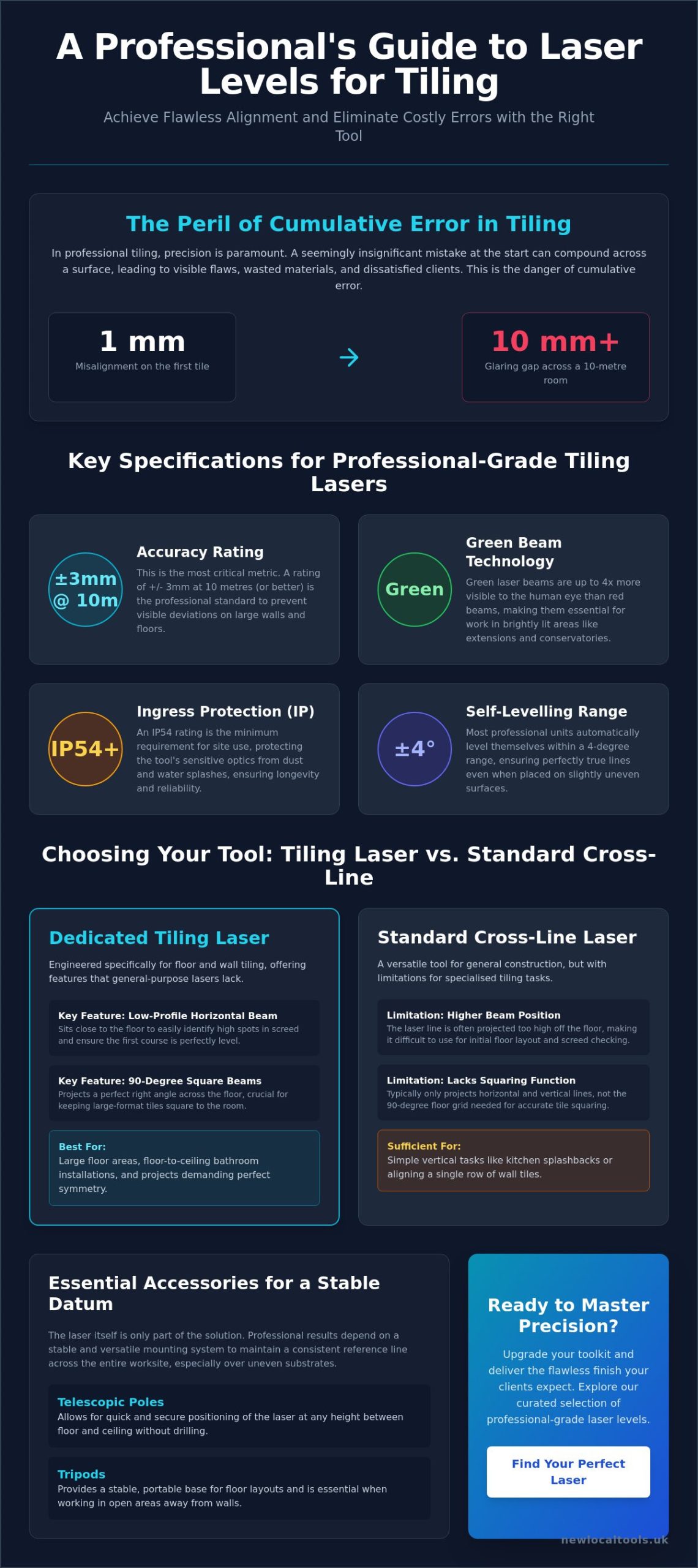 How to Choose a Laser Level for Tiling: Professional Guide
