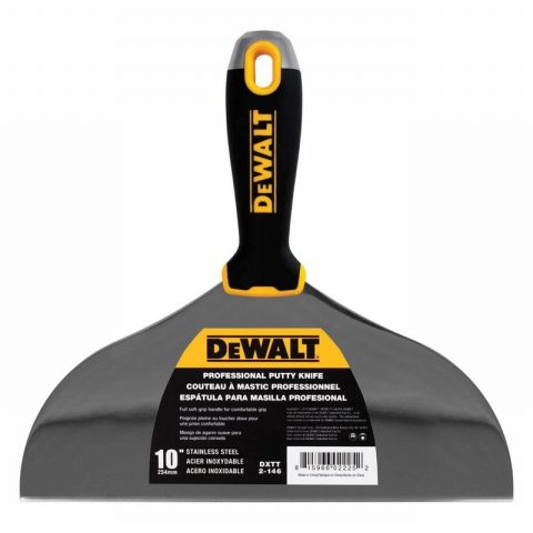 DeWalt DDW2146 250mm 10″ Hammer End Jointing/Filling Knife