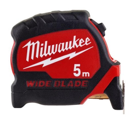 Milwaukee 4932471815 5m Premium Wide Blade Metric Tape Measure