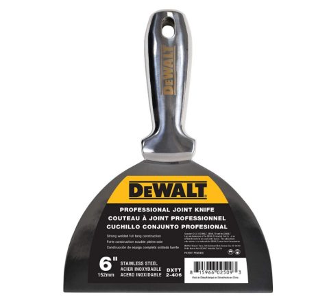 DeWalt DDW2406  6in (152mm) Joint Knife Welded Stainless Steel