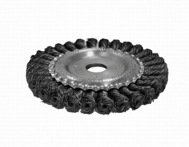 Novo Tools NTWWB15022ST 150mm Wheel Brush twist knot steel wire