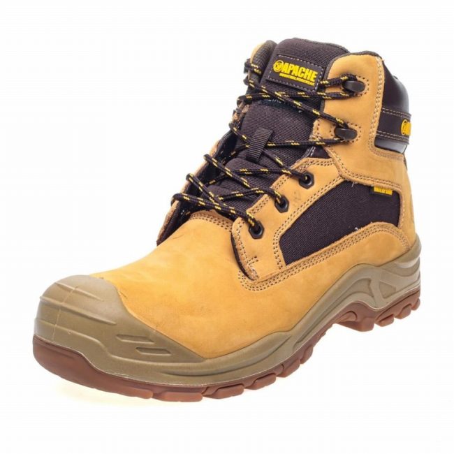 Apache Arizona Honey Nubuck Waterproof Boots - Image 2