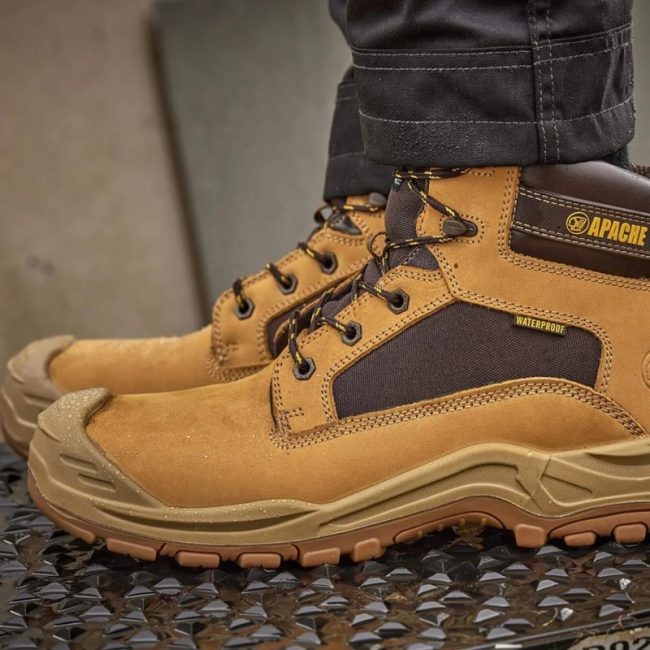 Apache Arizona Honey Nubuck Waterproof Boots - Image 7
