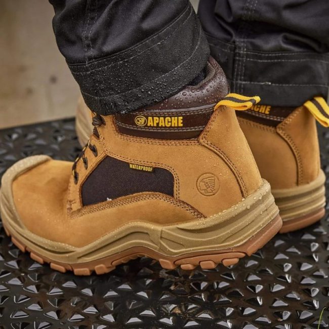 Apache Arizona Honey Nubuck Waterproof Boots - Image 8