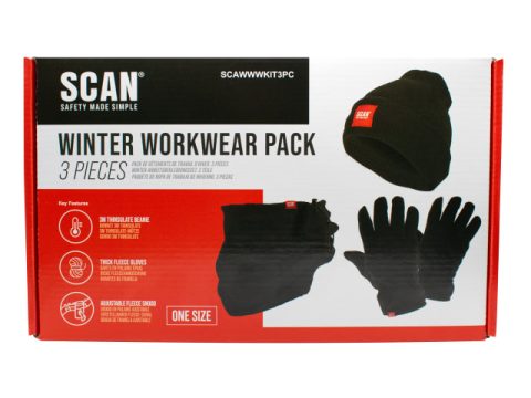 SCAN SCAWWWKIT3PC  3-Piece Winter Essentials Pack