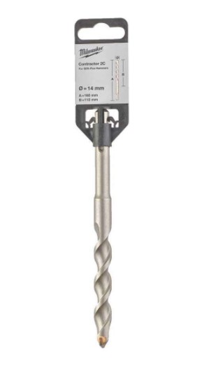 Milwaukee 4932471239 14mm x 160mm Contractor SDS+ Drill Bit Bit